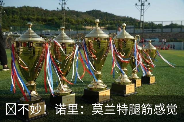 😭不妙！诺里：莫兰特腿筋感觉“抽了一下”他将接受进一步检查